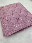 TRENDING ORGANZA SILK EMBROIDERY WORK SAREE WIRH UNSTITCHED BLOUSE PARTY WEAR WHOLESALE PRICE ETHNIC GARMENT (1)