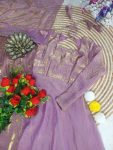 TRENDING SILK EMBROIDERY SEQUENCE WORK GOWN WITH DUPATTA FESTIVAL WEAR WHOLESALE PRICE ETHNIC GARMENT (4)