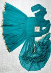1DESIGNER FAUX GEORGETTE EMBROIDERY AND REAL PEARL MOTI WORK LEHENGA SAREE WITH EMBROIDED DUPATTA AND FULL STITCHED BLOUSE WEDDING WEAR WHOLESALE PRICE ETHNIC GARMENT (30)