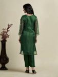 1DESIGNER ORGANZA EMBROIDERY WORK TOP BOTTOM WITH DUPATTA FESTIVE WEAR WHOLESALE PRICE ETHNIC GARMENT (26)