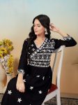 1DESIGNER RAYON CHIKANKARI EMBROIDER WORK TOP BOTTOM SET FESTIVE WEAR WHOLESALE PRICE ETHNIC GARMENT (13)