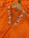 1DESIGNER VISCOSE CHINON SILK SEQUENCE EMBROIDERY WORK TOP BOTTOM WITH DUPATTA FESTIVE WEAR WHOLESALE PRICE ETHNIC GARMENT (18)