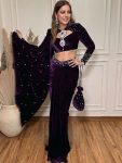 1DESIGNER VISCOSE VELVET PEARL MOTI WORK DRAPE LEHENGA SAREE WITH STITCHED BLOUSE AND BATWA PARTYWEAR WHOLESALE PRICE ETHNIC GARMENT (20)