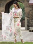 1LATEST GEORGETTE EMBROIDERY SEQUENCE WORK TOP BOTTOM WITH DUPATTA FESTIVE WEAR WHOLESALE PRICE ETHNIC GARMENT (16)