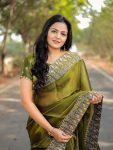 1LATEST JIMMY CHOO EMBROIDERY WORK BORDER WITH CUT WORK SAREE WITH UNSTITCHED BLOUSE FESTIVE WEAR WHOLESALE PRICE ETHNIC GARMENT (15)