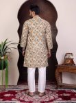 1LATEST PURE COTTON DIGITAL PRINTED MEN’S KURTA WITH PAYJAMA FESTIVE WEAR WHOLESALE PRICE ETHNIC GARMENT (49)