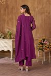 1LATEST RAYON SILK EMBROIDERY SEQUENCE WORK TOP BOTTOM WITH DUPATTA FESTIVE WEAR WHOLESALE PRICE ETHNIC GARMENT (23)