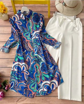 LATEST RAYON DIGITAL PRINTED TOP WITH PALAZZO MULTI