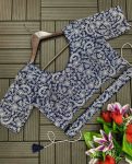 1NEW ARRIVAL CHINON DIGITAL PRINTED READY TO WEAR SAREE WITH STITCHED EMBRODERY SEQUENCE WORK BLOUSE AND WAIST BELT PARTY WEAR WHOLESALE PRICE ETHNIC GARMENT ( (27)