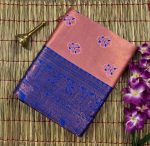 1NEW ARRIVAL KANJIVARAM SILK COPPER AND GOLD ZARI WEAVING WORK SAREE WITH UNSTITCHED BLOUSE FESTIVE WEAR WHOLESALE PRICE ETHNIC GARMENT (6)