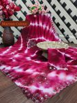 1NEW ARRIVAL PURE VETLESS HOT FIX WORK SAREE WITH UNSTITCHED BLOUSE CASUAL WEAR WHOLESALE PRICE ETHNIC GARMENT (33)
