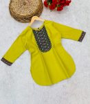 1NEW ARRIVAL RAYON EMBROIDERY WORK KURTI CASUAL WEAR WHOLESALE PRICE ETHNIC GARMENT (52)