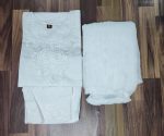 1NEW ARRIVAL ROMAN SILK EMBROIDERY SEQUENCE WORK TOP BOTTOM WITH DUPATTA CASUAL WEAR WHOLESALE PRICE ETHNIC GARMENT (9)