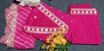 1NEW ARRIVAL ROMAN SILK SEQUENCE CODING EMBROIDEY WORK TOP BOTTOM WITH DUPATTA FESTIVE WEAR WHOLESALE PRICE ETHINIC GARMENT (29)