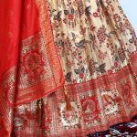 RICH LOOK PAITHANI SILK WEAVING WORK LEHNGA UNSTITCHED BLOUSE WITH DUPATTA FESTIVE WEAR WHOLESALE PRICE ETHNIC GARMENT (6)