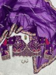 1TRENDING BUTTERFLY NET EMBROIDERY SEQUENCE PEARL MOTI WORK SAREE WITH STITCHED BLOUSE PARTY WEAR WHOLESALE PRICE ETHNIC GARMENT (6)