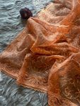 2DESIGNER ORGANZA SILK EMBROIDERY THREAD SPARKLING HOTFIX DIAMOND WORK SAREE WITH UNSTITCHED BLOUSE PARTY WEAR WHOLESALE PRICE ETHNIC GARMENT (11)
