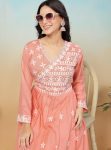 2DESIGNER RAYON CHIKANKARI EMBROIDER WORK TOP BOTTOM SET FESTIVE WEAR WHOLESALE PRICE ETHNIC GARMENT (12)