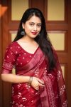 2DESIGNER SOFT LINEN BATIK STYLE PRINTED ZARI PATTU WEAVING BORDER WORK SAREE WITH UNSTITCHED BLOUSE FESTIVE WEAR WHOLESALE PRICE ETHNIC GARMENT (3)