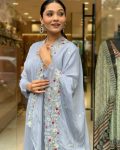 2DESIGNER VISCOSE CHINON SILK SEQUENCE EMBROIDERY WORK TOP BOTTOM WITH DUPATTA FESTIVE WEAR WHOLESALE PRICE ETHNIC GARMENT (17)