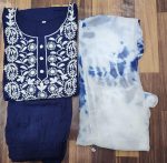 2LATEST RAYON EMBROIDERY WORK TOP BOTTOM WITH DUPATTA CASUAL WEAR WHOLESALE PRICE ETHNIC GARMENT (2)