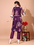 2LATEST SOFT ORGANZA DIGITAL PRINTED TOP WITH BOTTOM FESTIVE WEAR WHOLESALE PRICE ETHNIC GARMENT (9)