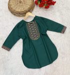2NEW ARRIVAL RAYON EMBROIDERY WORK KURTI CASUAL WEAR WHOLESALE PRICE ETHNIC GARMENT (7)