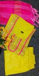 2NEW ARRIVAL RAYON SLUB EMBROIDERY WORK TOP BOTTOM WITH DUPATTA FESTIVE WEAR WHOLESALE PRICE ETHNIC GARMENT (9)