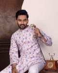 3LATEST PURE COTTON DIGITAL PRINTED MEN’S KURTA WITH PAYJAMA FESTIVE WEAR WHOLESALE PRICE ETHNIC GARMENT (66)