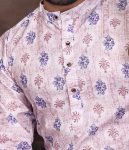 3LATEST PURE COTTON DIGITAL PRINTED MEN’S KURTA WITH PAYJAMA FESTIVE WEAR WHOLESALE PRICE ETHNIC GARMENT (66)