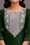 3LATEST SILK EMBROIDERY WORK KURTI FESTIVE WEAR WHOLESALE PRICE ETHNIC GARMENT (7)