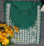 3LATEST SILK EMBROIDERY WORK KURTI FESTIVE WEAR WHOLESALE PRICE ETHNIC GARMENT (7)