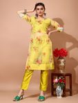 3LATEST SOFT ORGANZA DIGITAL PRINTED TOP WITH BOTTOM FESTIVE WEAR WHOLESALE PRICE ETHNIC GARMENT (11)