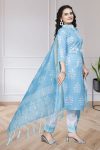3NEW ARRIVAL COTTON DIGITAL PRINTED TOP BOTTOM WITH DUPATTA CASUAL WEAR WHOLESALE PRICE ETHNIC GARMENT (18)