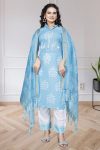 3NEW ARRIVAL COTTON DIGITAL PRINTED TOP BOTTOM WITH DUPATTA CASUAL WEAR WHOLESALE PRICE ETHNIC GARMENT (18)