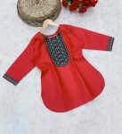 3NEW ARRIVAL RAYON EMBROIDERY WORK KURTI CASUAL WEAR WHOLESALE PRICE ETHNIC GARMENT (17)