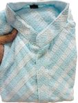 3RICH LOOK RAYON CHIKAN DUBLE THREAD WORK MEN’S KURTA PAYJAMA SET FESTIVE WEAR WHOLESALE PRICE ETHNIC GARMENT (15)