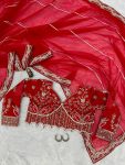 3TRENDING BUTTERFLY NET EMBROIDERY SEQUENCE PEARL MOTI WORK SAREE WITH STITCHED BLOUSE PARTY WEAR WHOLESALE PRICE ETHNIC GARMENT (27)