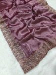 4LATEST JIMMY CHOO EMBROIDERY WORK BORDER WITH CUT WORK SAREE WITH UNSTITCHED BLOUSE FESTIVE WEAR WHOLESALE PRICE ETHNIC GARMENT (10)