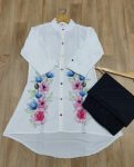 4LATEST POLY RAYON DIGITAL PRINTED TOP WITH PALAZZO CASUAL WEAR WHOLESALE PRICE ETHNIC GARMENT (14)