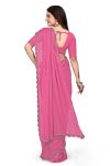 4LATEST RIMZIM PATTA HOT FIX SAREE WITH UNSTITCHED BLOUSE CASUAL WEAR WHOLESALE PRICE ETHNIC GARMENT (14)