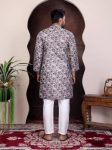 5LATEST PURE COTTON DIGITAL PRINTED MEN’S KURTA WITH PAYJAMA FESTIVE WEAR WHOLESALE PRICE ETHNIC GARMENT (41)