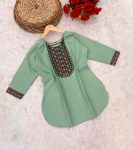 5NEW ARRIVAL RAYON EMBROIDERY WORK KURTI CASUAL WEAR WHOLESALE PRICE ETHNIC GARMENT (12)