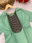 5NEW ARRIVAL RAYON EMBROIDERY WORK KURTI CASUAL WEAR WHOLESALE PRICE ETHNIC GARMENT (12)