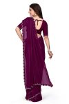6LATEST RIMZIM PATTA HOT FIX SAREE WITH UNSTITCHED BLOUSE CASUAL WEAR WHOLESALE PRICE ETHNIC GARMENT (29)