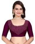 6LATEST RIMZIM PATTA HOT FIX SAREE WITH UNSTITCHED BLOUSE CASUAL WEAR WHOLESALE PRICE ETHNIC GARMENT (29)