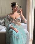 6TRENDING BUTTERFLY NET EMBROIDERY SEQUENCE PEARL MOTI WORK SAREE WITH STITCHED BLOUSE PARTY WEAR WHOLESALE PRICE ETHNIC GARMENT (24)