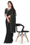 7LATEST RIMZIM PATTA HOT FIX SAREE WITH UNSTITCHED BLOUSE CASUAL WEAR WHOLESALE PRICE ETHNIC GARMENT (2)