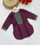 7NEW ARRIVAL RAYON EMBROIDERY WORK KURTI CASUAL WEAR WHOLESALE PRICE ETHNIC GARMENT (37)