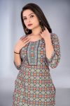 8LATEST RAYON DIGITAL PRINTED KURTI CASUAL WEAR WHOLESALE PRICE ETHNIC GARMENT (31)